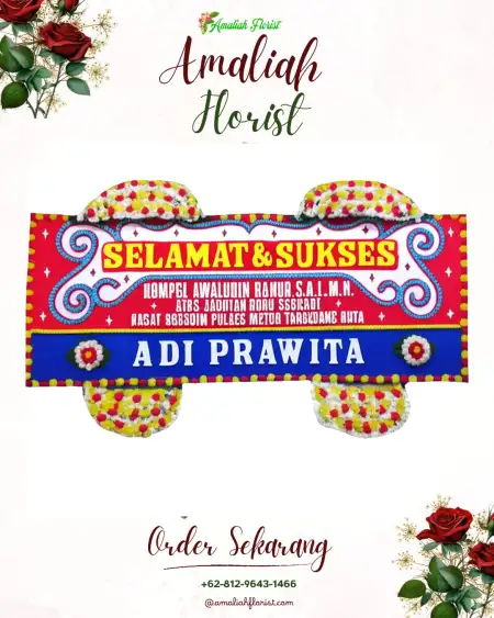 Papan Bunga Ucapan Selamat Bungkutoko